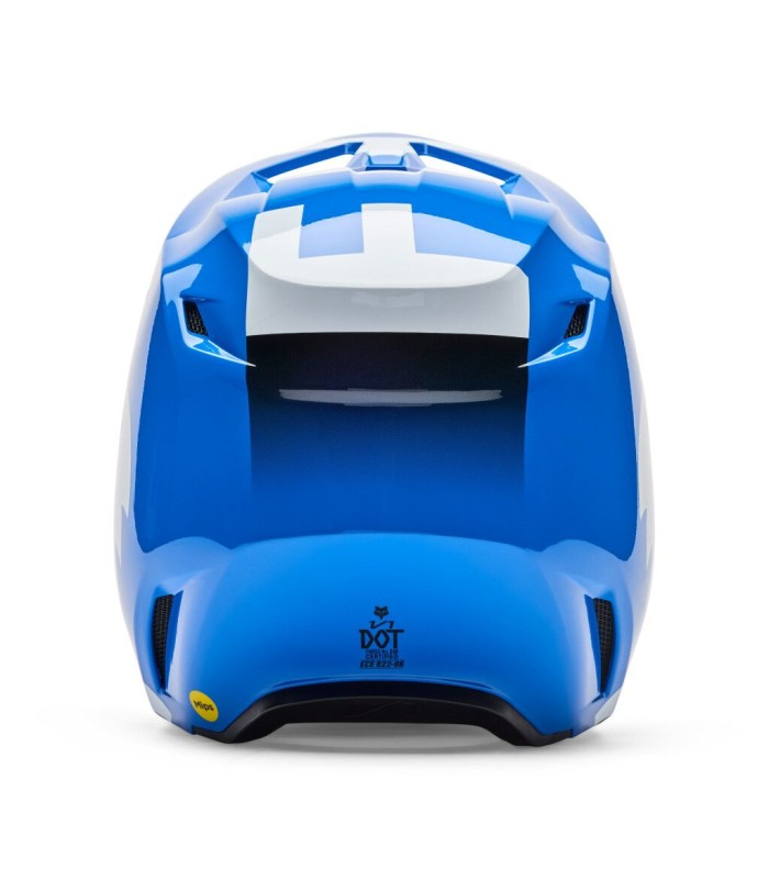 Casque Cross Fox V1 Shield bleu