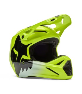 Helm Cross Fox V1 Shield gelb