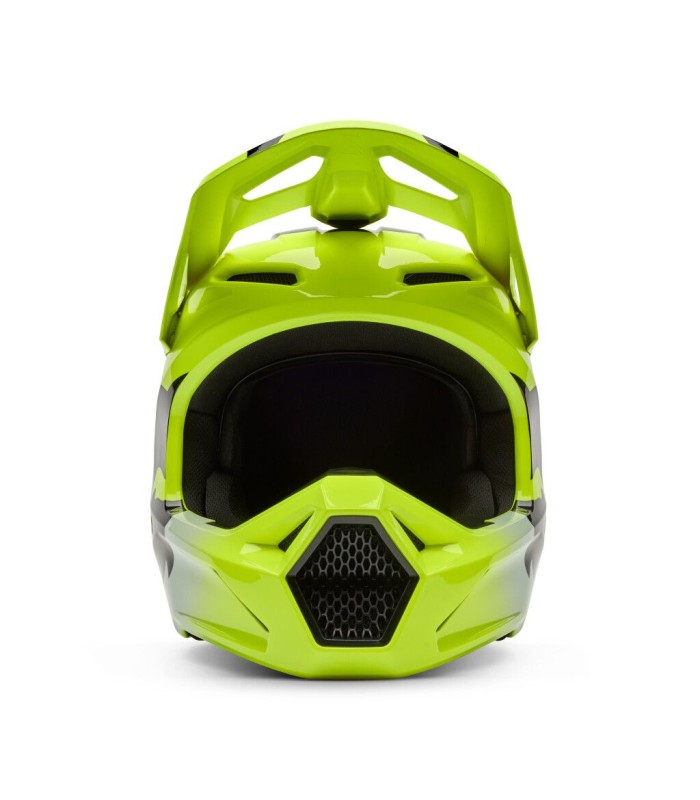Casco Cross Fox V1 Shield giallo