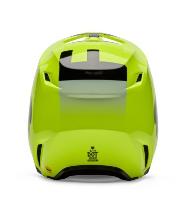 Casque Cross Fox V1 Shield jaune