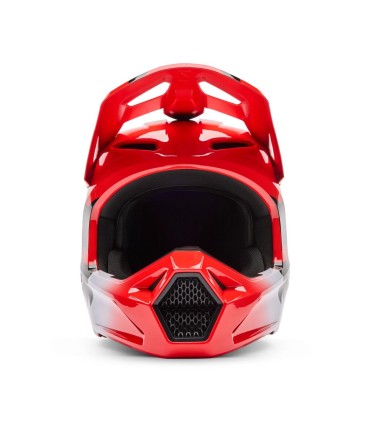 Casco Cross Fox V1 Shield rosso