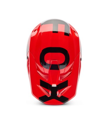 Casque Cross Fox V1 Shield rouge