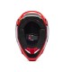 Casco Cross Fox V1 Shield rosso