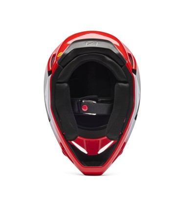 Casco Cross Fox V1 Shield rosso