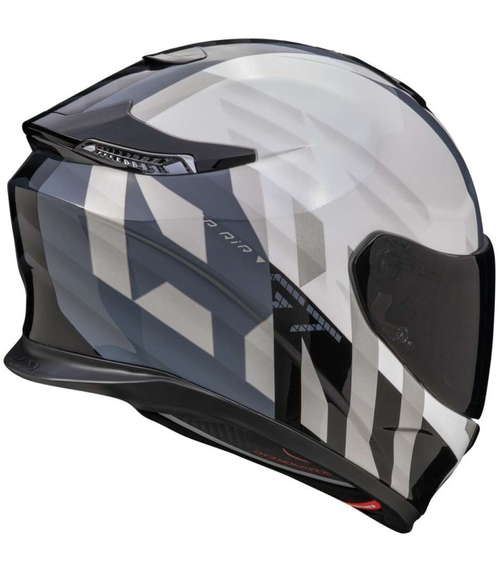 Casco Scorpion Exo-GT Sp Air Touradven bianco perla