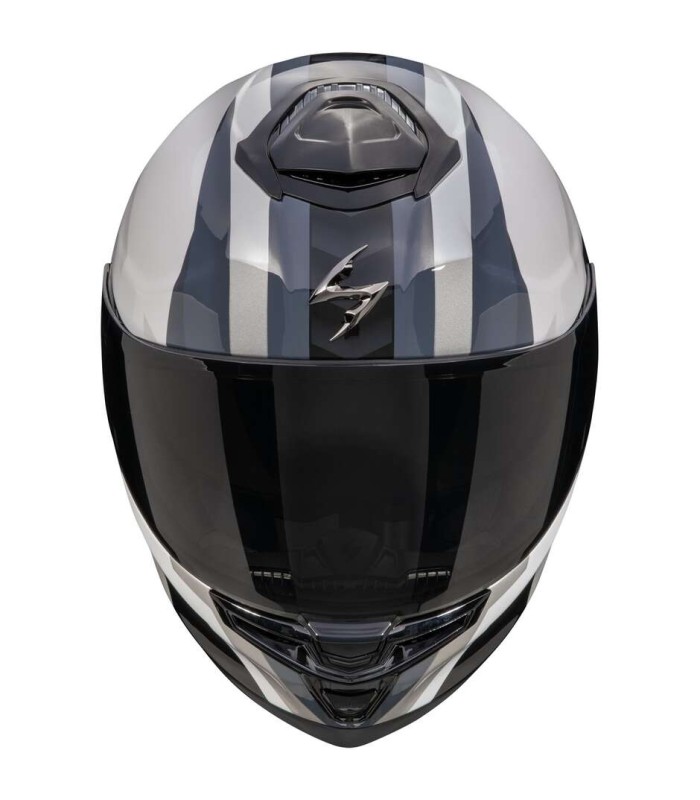Casco Scorpion Exo-GT Sp Air Touradven bianco perla