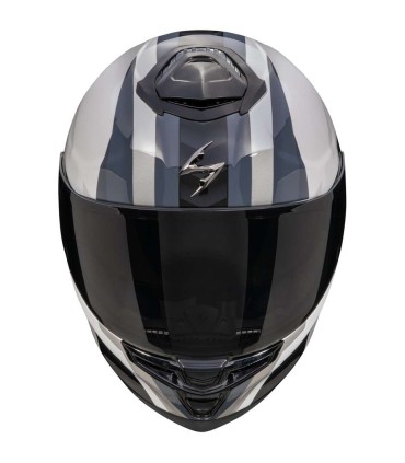 Casco Scorpion Exo-GT Sp Air Touradven bianco perla