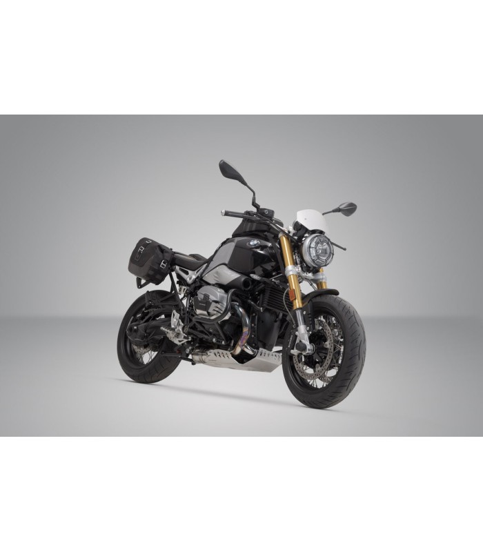 SW-Motech Legend Gear Seitentaschen-System LC. Black Edition. BMW R nineT (14-), Pure / Urban G/S (16-)