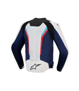 Veste Alpinestars Ast V3 Air gris bleu rouge