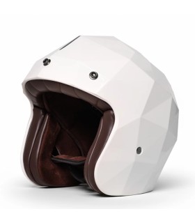 Casco jet Holy Freedom Stealth bianco