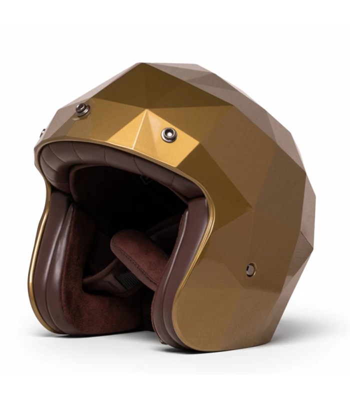 Casco jet Holy Freedom Stealth Golden Eye