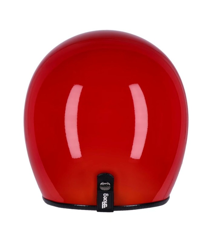 ROEG JETT flaming red helmet
