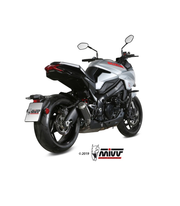 Mivv MK3 slip on Suzuki Katana (2019-24)