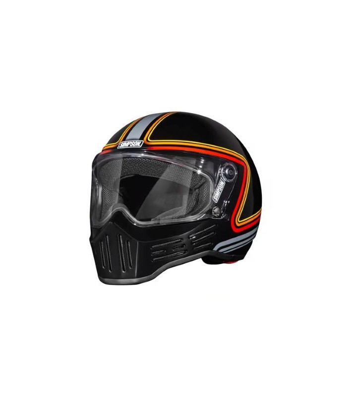 Helm Simpson M30 slipline schwarz