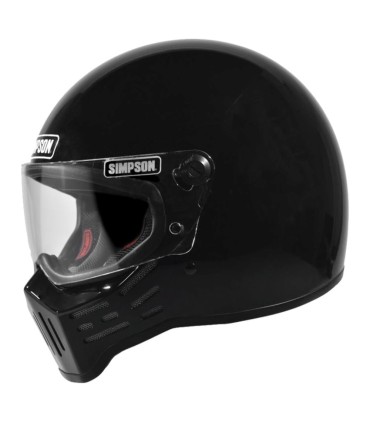 Simpson M30 black helmet