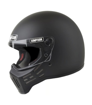 Simpson M30 black mat helmet
