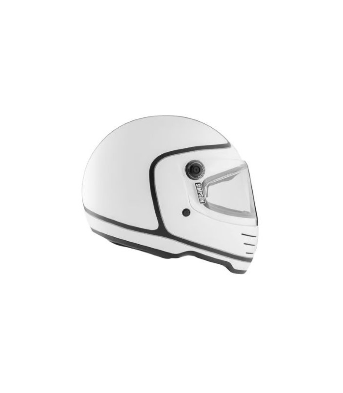 Casco Simpson M62 hondo bianco opaco