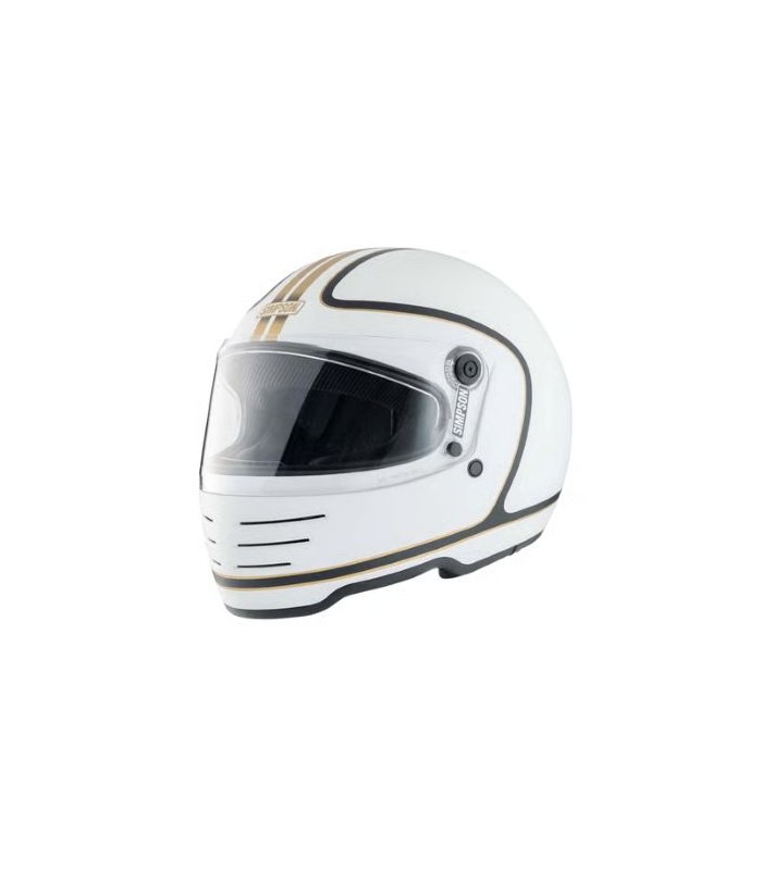 Casco Simpson M62 hondo bianco opaco