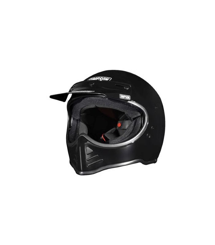 Simpson M52 black helmet