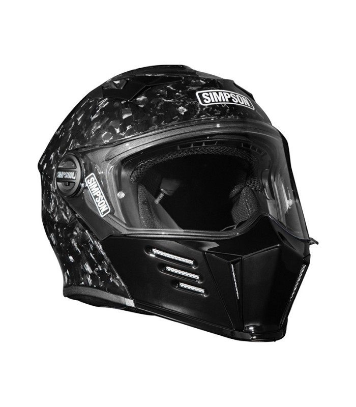 Casque Simpson Darksome Carbon Forged