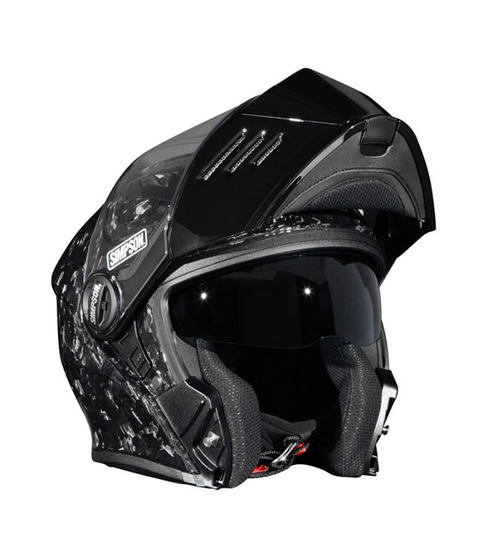 Casque Simpson Darksome Carbon Forged