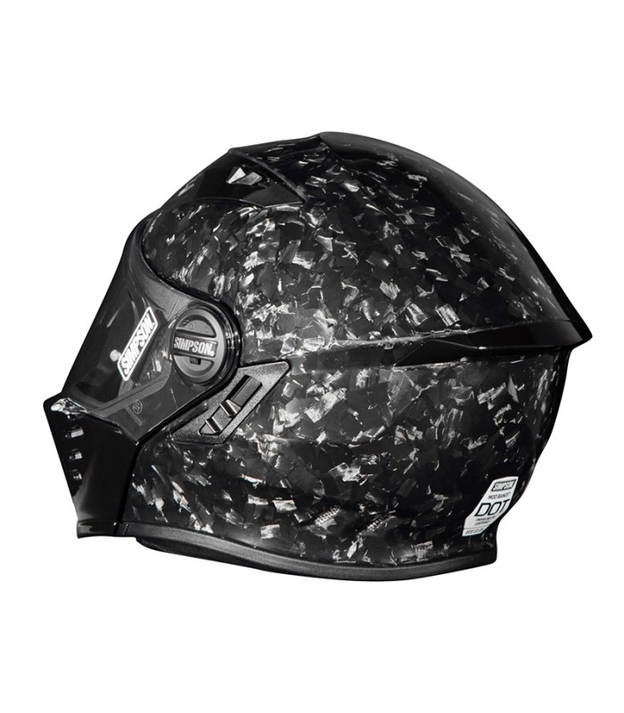 Casque Simpson Darksome Carbon Forged