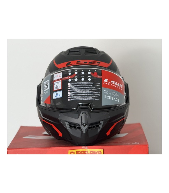 Helm LS2 FF910 Advant 2 Kuka schwarz rot mat