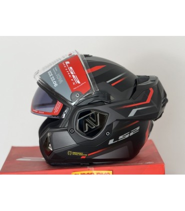 Helm LS2 FF910 Advant 2 Kuka schwarz rot mat