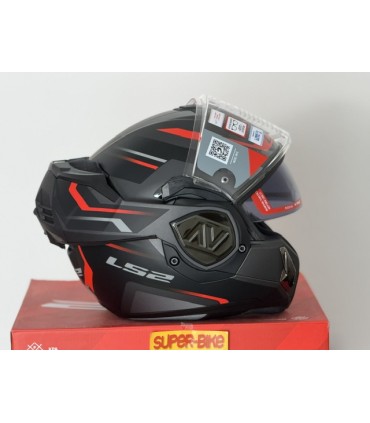 Casque LS2 FF910 Advant 2 Kuka noir rouge mat
