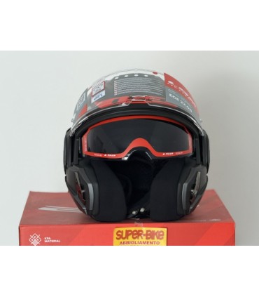Casque LS2 FF910 Advant 2 Kuka noir rouge mat