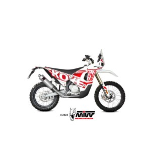 Mivv Dakar slip-on Mivv Dakar slip-on Kove 450 Rally (2025-26) inox