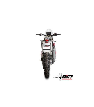 Mivv Dakar slip-on Mivv Dakar slip-on Kove 450 Rally (2025-26) inox