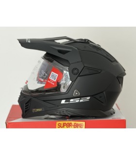 Casco LS2 MX702 Pioneer 2 nero opaco