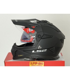 LS2 MX702 Pioneer 2 black matt helmet