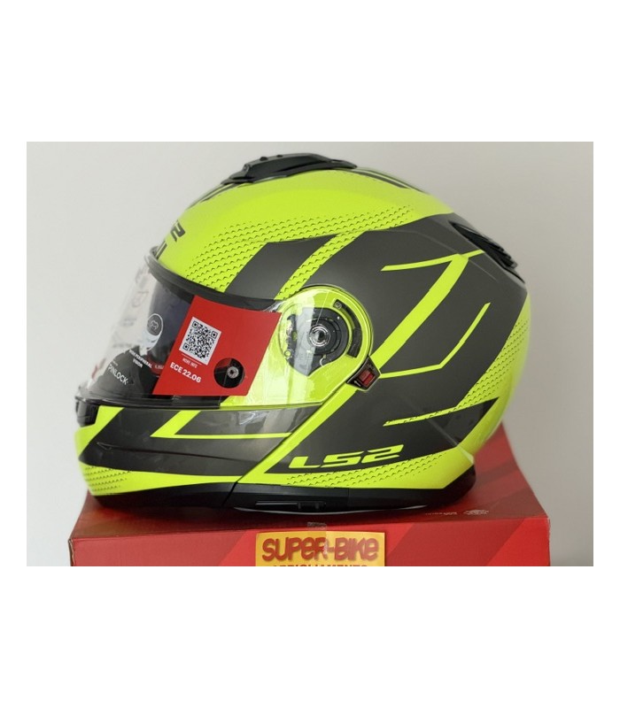 Casque LS2 FF908 Strobe 2 Code jaune