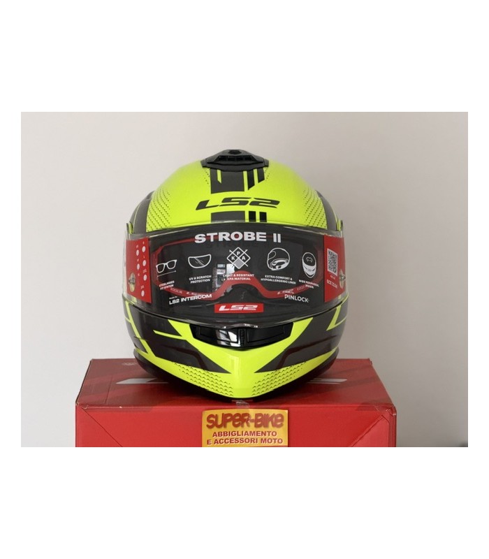 LS2 FF908 Strobe 2 Code gelb modular helme