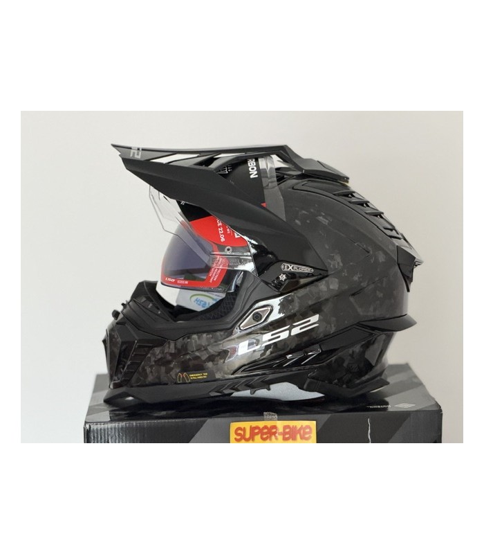 Casque LS2 MX701 Explorer C Forged carbon