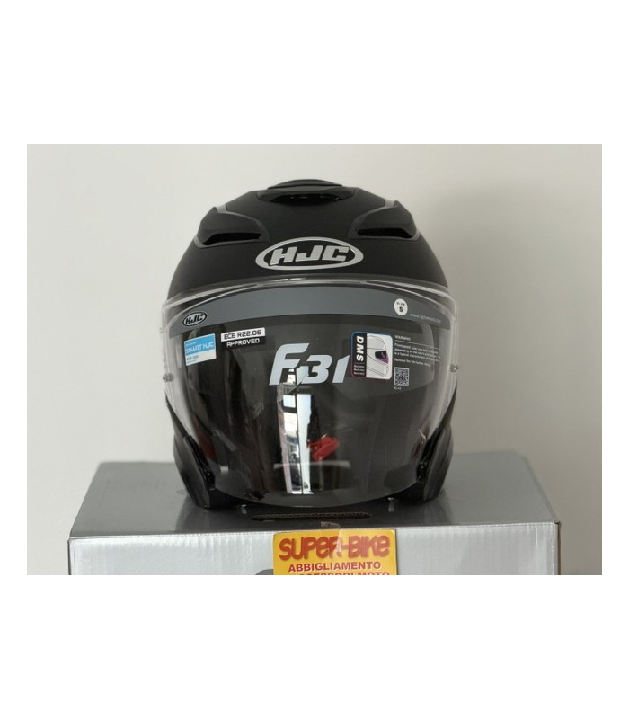 Hjc F31 black mat fiberglass helmet