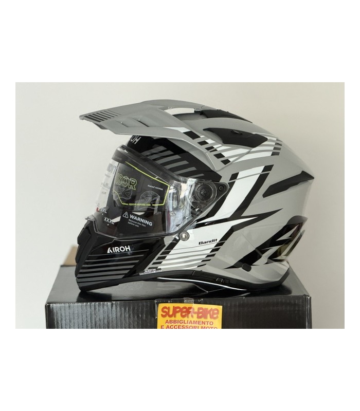 Casco Airoh Bandit Spicy grigio