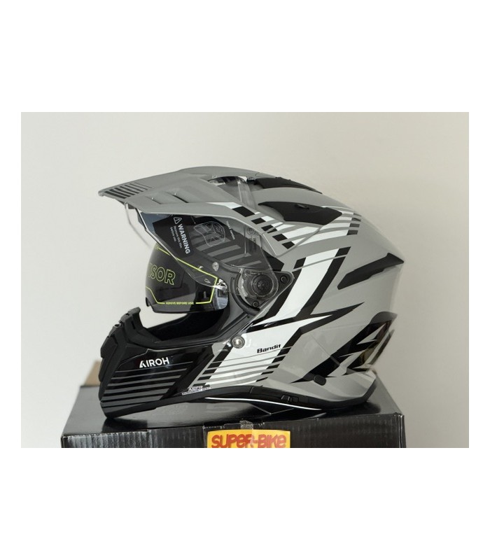 Casco Airoh Bandit Spicy grigio