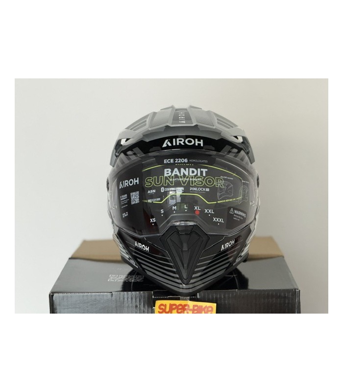 Casco Airoh Bandit Spicy grigio