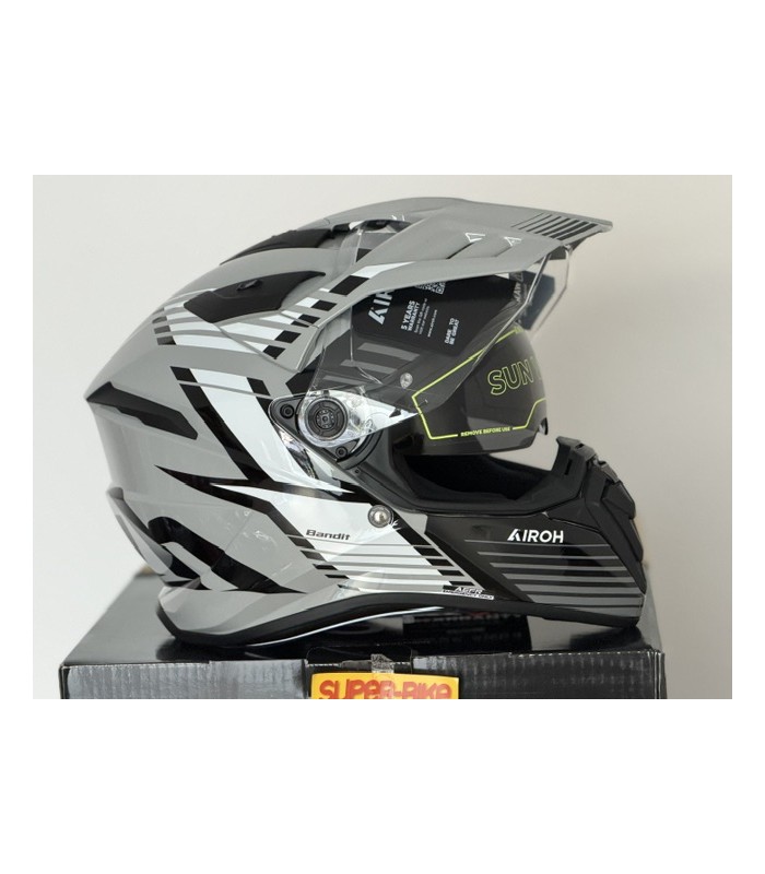 Casco Airoh Bandit Spicy grigio