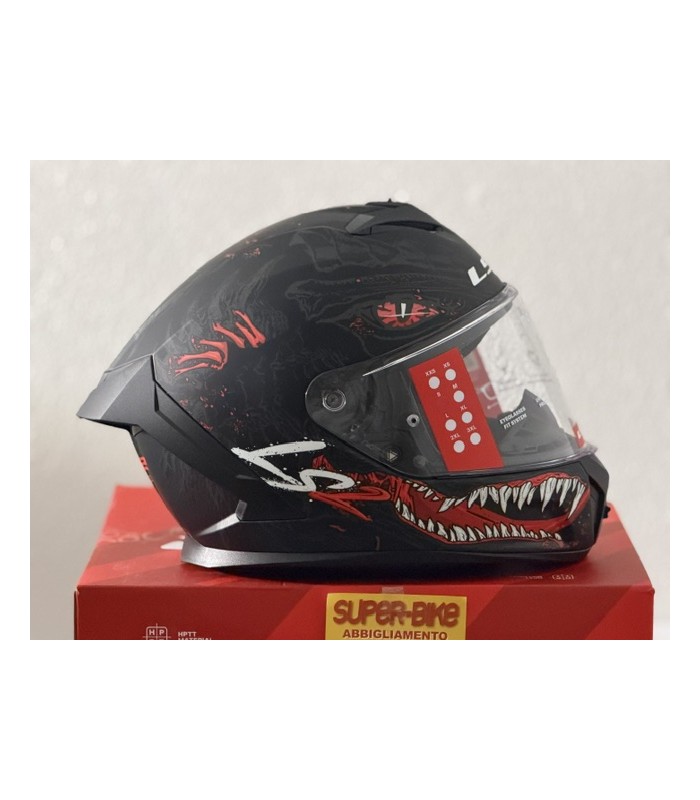 Helm LS2 FF820 Rapid 3 Kaiju 2 matt