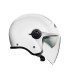 Casco jet Premier City Fly Evo bianco