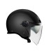 Casco jet Premier City Fly Evo nero opaco