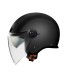 Casco jet Premier City Fly Evo nero opaco