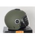 Casco jet Airoh Helyos verde opaco