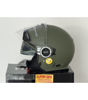 Airoh Helyos green matt jet helmet