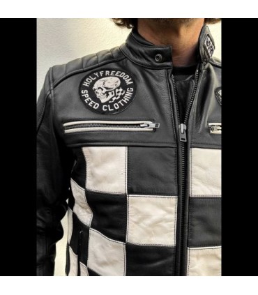 Leder jacke Holy Freedom Zero Bonneville