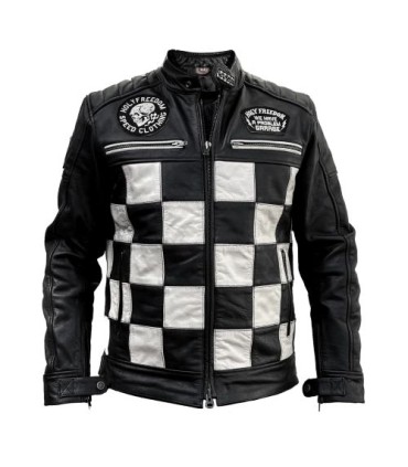 Leder jacke Holy Freedom Zero Bonneville